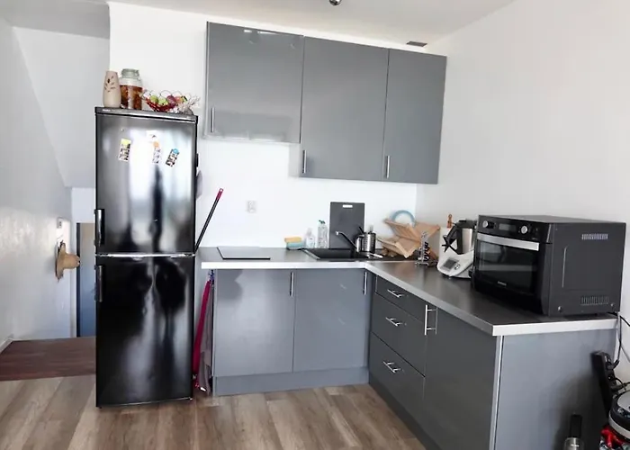 Bel 4 Personnes En Front De Lägenhet Lacanau